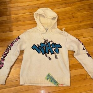 Off-White Cream Knit Sweater